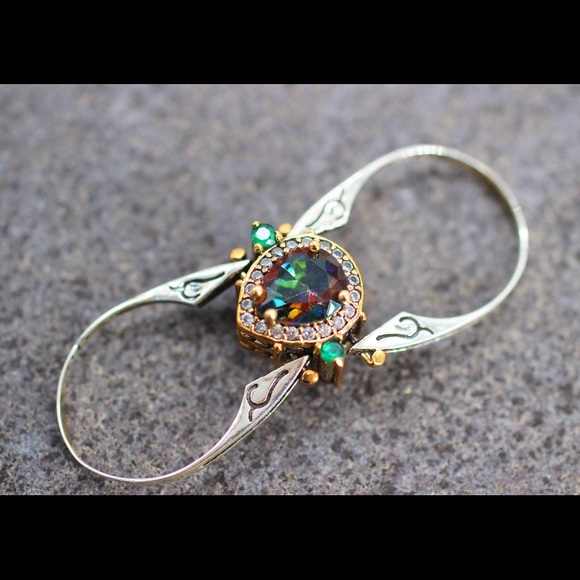 COPY - Reversible Ring-Two in a One Ring 925 Sterling Silver Band. - Picture 6 of 7